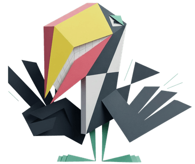 Neon Wood mascot